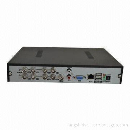 8-channel H.264 Network DVR with Network Access, PTZ, DDNS and Centralized CMS